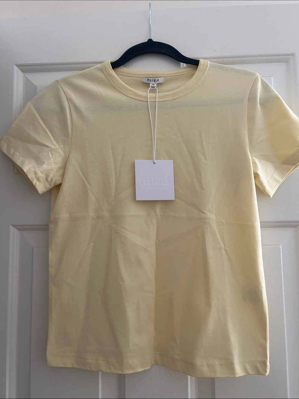 Pistola Pale Yellow Short Sleeve Tee